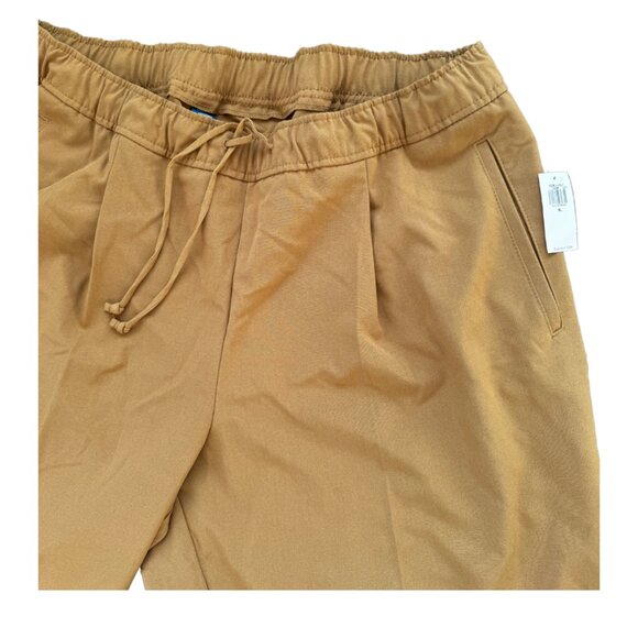 NWT Old Navy High-Waisted Billie Straight Trouser XL tan pull on pants - Picture 5 of 8